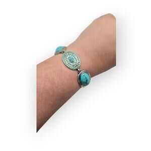 Lucky Brand Turquoise Statement Bracelet